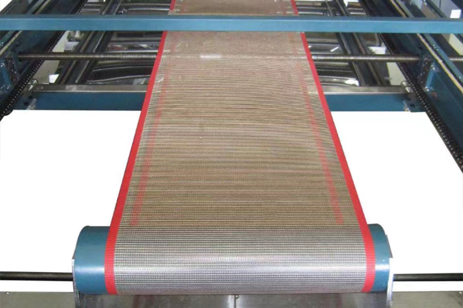 Højtemperaturbestandigt PTFE mesh bånd PTFE mesh transportbånd