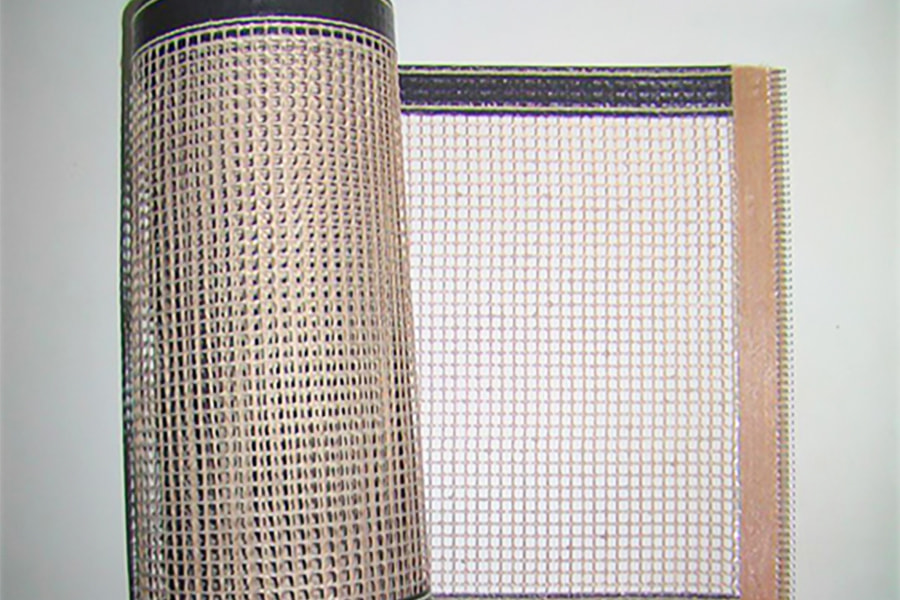 Højtemperaturbestandigt PTFE mesh bånd PTFE mesh transportbånd