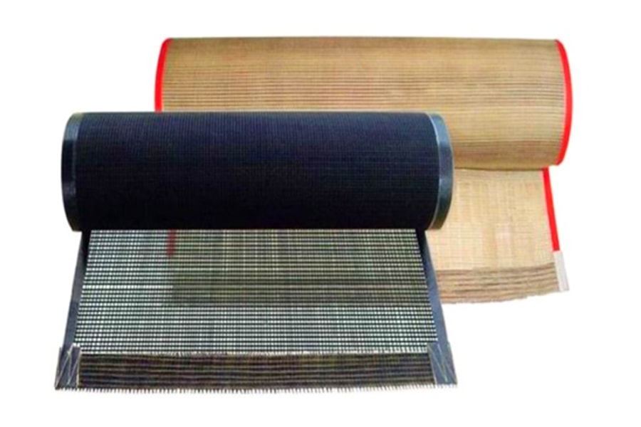 Højtemperaturbestandigt PTFE mesh bånd PTFE mesh transportbånd