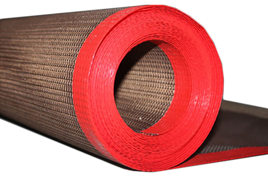Højtemperaturbestandigt PTFE mesh bånd PTFE mesh transportbånd