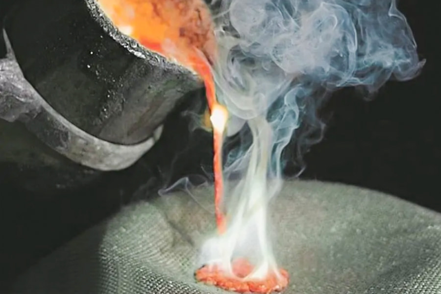 Varmebestandigt brandsikkert flammehæmmende fiberglasstof med høj silica